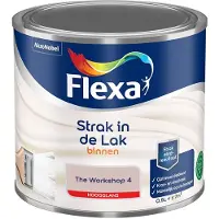 Flexa - Strak In De Lak Binnenlak Hoogglans - The Workshop 4 - Mengverf - 500 Ml