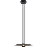 QAZQA Moderne hanglamp zwart incl. dimbare LED - Smith