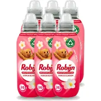 Robijn 6 x – Wasverzachter – Jasmijn Bloesem – 650 ml - Voordeelverpakking - 6 stuks
