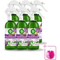 Air Wick 6 x – Luchtverfrisser Spray – Active Fresh Lavendel & Lelie – 237 ml - Bulkverpakking - Luchtverfrisser - Douchemop - Geur neutraliseren