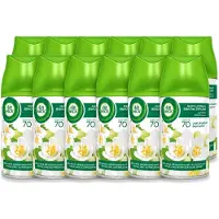Air Wick 12 x Freshmatic - Luchtverfrisser - Navulling Automatische Spray - Jasmijn en Witte Bloemen - 250ml - Voordeelverpakking - 12 stuks