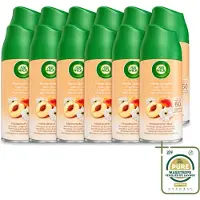 Air Wick 12 x - Luchtverfrisser Navulling - Witte Perzik - Automatische Spray - 250 ml - Wasstrips - Luchtverfrisser - Geurverspreiding - Witte Perzik - Automatische Spray - Geurintensiteit