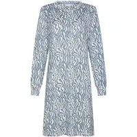 Pastunette Fleece nachthemd speelse strepen | Maat 44