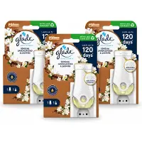 Glade 3 x - Houder Elektrische Olie - Sensual Sandelhout Jasmijn - Voordeelverpakking - 3 stuks