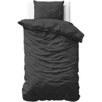 Primaviera Deluxe Dekbedovertrek Satin Black Katoensatijn-140 x 200 / 220 cm | 1-Persoons