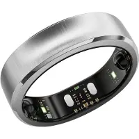 RINGCONN Smart Ring Gen3 - Maat 12# - Kleur: Brushed Silver