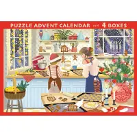 ViSSEVASSE Puzzel Adventskalender - Sweet December - 4 dozen - - OneSize - Kalenders