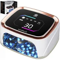 Beeperfect UV Lamp Gelnagels - Nagellamp - Nagellamp UV Led - Nageldroger - Draadloos - Reflecterende binnenkant - Rose Goud