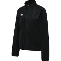 Hummel Functionele fleece jas 'Go' zwart / wit