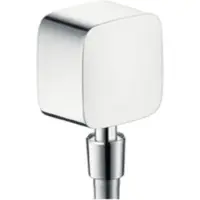 Hansgrohe PuraVida Fixfit muuraansluitbocht m. terugslagklep 1/2" chroom
