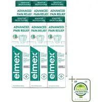 Elmex 6 x - Tandpasta - Sensitive Professional - Pro Argin - 75ml - Grootverpakking - Vaatwasstrips - Gevoelige Tanden - Tandpasta - Tandgevoeligheid - Tandhalscariës - Pro-Argin