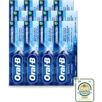 Oral-B 12 x - 3D White Arctic Fresh - Tandpasta - Whitening - Frisse Adem - 75 ml - Wasstrips - Tandpasta - Whitening - Frisse Adem - Glazuur - Tanden Reinigen