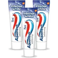 Aquafresh 3 x - Tandpasta - Intense White - Wittere Tanden - 75 ml - Voordeelverpakking - 3 stuks