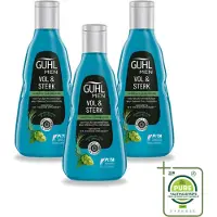 Guhl 3 x Men Vol & Sterk shampoo - 250 ml - Grote verpakking - 3 stuks