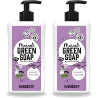 Marcel's Green Soap 2 x - Handzeep - Lavender & Rozemarijn - Voor dagelijks gebruik - 500 ml - Voordeelverpakking - 2 stuks