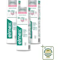 Elmex 3 x - Tandpasta - Sensitive Professional - Repair & Prevent - 75 ml - Wasstrips - Gevoelige Tanden - Tandpasta - Gevoeligheid - Tandarts Aanbevolen - PRO-ARGIN Technologie
