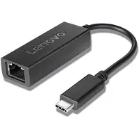 Lenovo USB C-adapter - - S6084C4 - Ethernet - Compact - Zwart