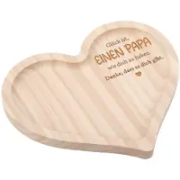OEM Houten dienblad - Met gravure - Serveerhulp - Natuurlijke kleuren