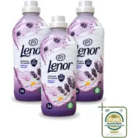 Lenor 3 x – Wasverzachter – Lavender & Kamille – 56 Wasbeurten – 1176 ml - Wasstrips - Wasverzachter - Lavendel - Kamille - Wasgeur - Wasverzachting