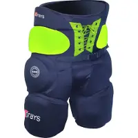 Grays hockey keeper kit 500 Pad Shorts Zwart / Geel - maat Large