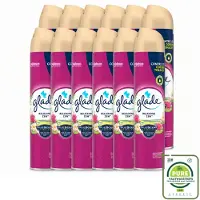 Glade 12 x - Luchtverfrisser Spray - Relaxing Zen - 300 ml - Grootverpakking - Vaatwasstrips - Luchtverfrisser - Ontspanning - Geur - Frisheid - Essentiële Oliën