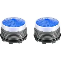 Markenlos Ventielen voor ventilatie, met debietregelaar en filter, een set van 2 stuks voor een optimale waterdoorstroming en kostenbesparing