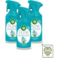 Air Wick 3 x - Luchtverfrisser Spray - Pure Lentedauw - 250ml - Wasstrips - Luchtverfrisser - Lentedauw - Frisse Geur - Luchtverfrissende Spray - Natuurlijke Geur