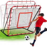 Merkloos Solidchoice - Draagbaar Voetbal Rebounder Net voor Training