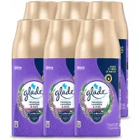 Glade 6 x - Automatische Spray - Tranquil Lavender & Aloë - 269 g - Voordeelverpakking - 6 stuks