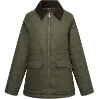 Regatta - "Amira" Steppjack voor dames, model RG13230 (maat 44 EU), kleur donker kaki