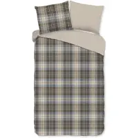 Muller Textil dekbedovertrek Cambridge - flanel - 140x220