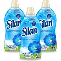 Silan 3 x – Wasverzachter – Classic Blue Fris Lentegevoel – 1144 ml - Voordeelverpakking - 3 stuks