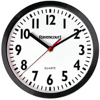 Merkloos Solidchoice - Quartz Wandklok met Onbreekbare Acryl Lens 30 cm