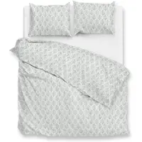 Zohome Zo Home Dekbedovertrek Microvezel Vittoria - grey 240x200/220cm