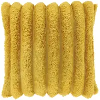 Unique living Sierkussen Romee Glowy Yellow - 50 x 50 cm