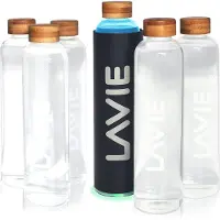Dripio Reinigingsmiddel voor water, met UVA-licht, 6 flessen van 1 liter, antracietkleurig