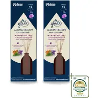 Glade 2 x - Geurstokjes Moment van Zen - Aromatherapie Geurverspreiding - 80 ml - Wasstrips - Aromatherapie - Geurstokjes - Lavendel - Sandelhout - Geurverspreiding