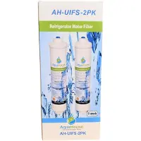 Dripio 2-delige waterfilterset voor Samsung koelkast, extern