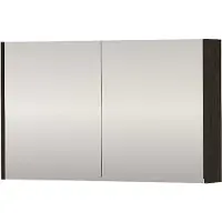 Proline SPK Xcellent Spiegelkast Dubbelzijdig 100x14x60 cm Mokka Oak