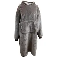 Unique living - Hoodie Oversized Taupe -70x110cm