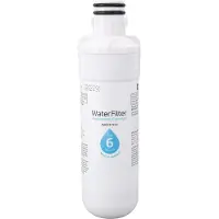 Dripio Koelkastwaterfilter ADQ747935, vervanging, met actieve koolfilter, levensduur 6-12 maanden