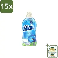 Silan 15 x – Wasverzachter – Classic Blue Fris Lentegevoel – 1144 ml - Grootverpakking - Wasverzachter - Fris Lentegevoel - Wasgoed Verzachter - Wasgoed Geur - Wasgoed Comfort