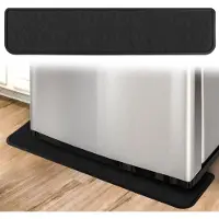 Dripio Siliconen koelkastmat, antislip, 95x21,6 cm, zwart