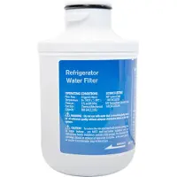 Dripio Waterfilter voor koelkast met zij-aan-zijde deuren, compatibel met model MFCMG14211F