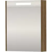 Proline SPK Premium Spiegelkast LED 60x14x74 cm Caramel Walnut