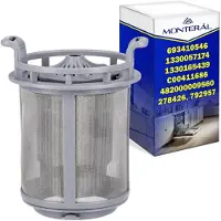 Dripio Centraalfilter voor vaatwassers, compatibel met Smeg en andere merken.