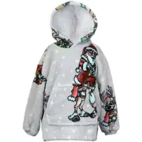 Unique living - Hoodie Xmas Natale - 43x47cm - Grijs