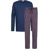 Mey Heren pyjama Graphic Stripes