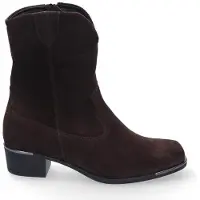 Durea 9753 wijdte K Enkellaarzen | Maat 6.5 Dames Bruin