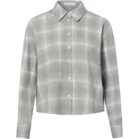Opus Blouse 'Flakaro' lichtgrijs